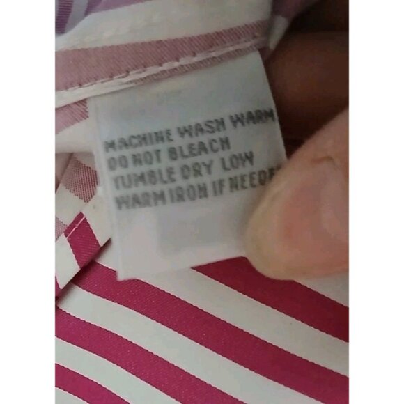 Foxcroft Non Iron Shaped Fit Button Down Blouse - Picture 6 of 10